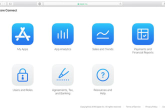 upload your app to appstore