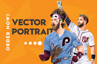 design football players and sports players in vector art