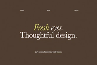 refresh your brand with expert creative direction