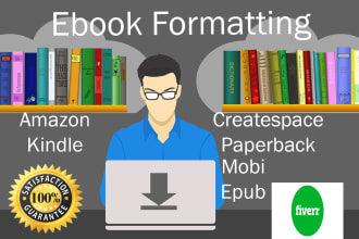 do kindle ebook formatting, book formatting, KDP paperback, book layout design