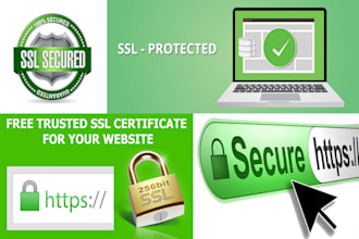 configure and install the free SSL certificate for lifetime