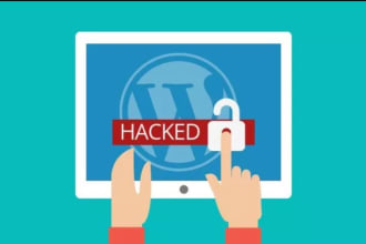fix hacked wordpress website, remove malware and secure it