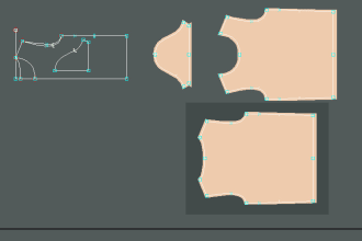 digitally make a sewing pattern for any type of apparel