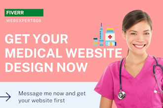 create high converting medical website design in webflow
