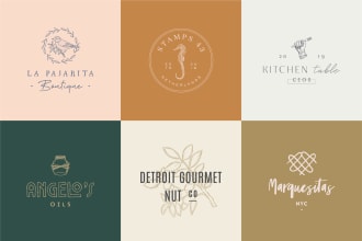 design a handdrawn illustrated logo design
