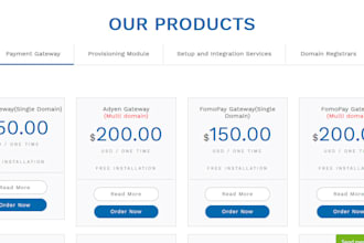 develop whmcs payment gateway modules
