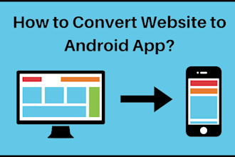 convert website  to android web apps