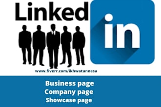 create a linkedin business page