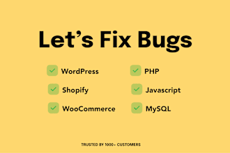 fix wordpress issues, PHP errors, and handle customizations