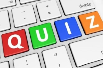 make quizzes from quiz development software