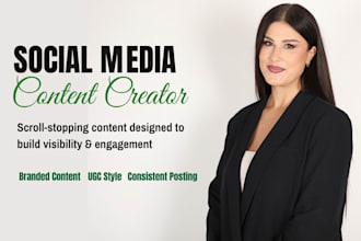 be your social media content creator