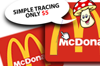 trace your logo into vector high resolution