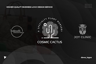 bespoke modern minimalist luxury logo for your business
