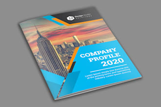 design corporate brochure, company profile and booklet