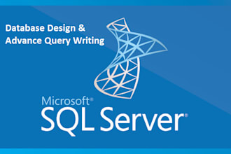 design sql database and write advance queries