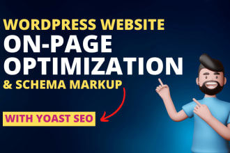 do wordpress yoast SEO on page with schema markup