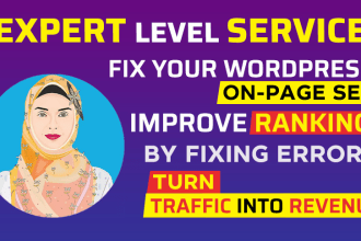 do wordpress onpage SEO optimization