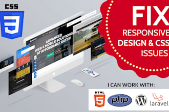 fix website js, css and responsive design issues