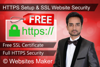make website https installing SSL certificate