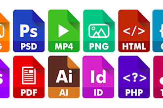 convert video ,audio and text files to any format for you