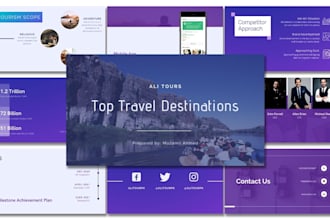 design eye catchy and professional presentation