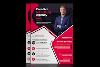 design one pager, sale sheet, price list, media kit, flyer