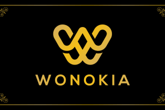create luxury logo design modern minimalist custom business monogram initials