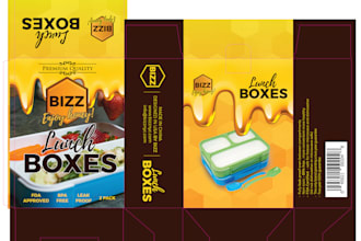 do product box packaging and label design