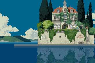 create you a pixel art backgrounds or even tilesets