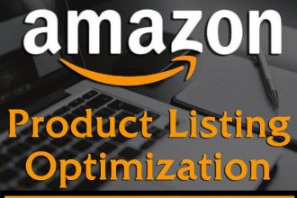 provide amazon, ebay, walmart optimized product listing service