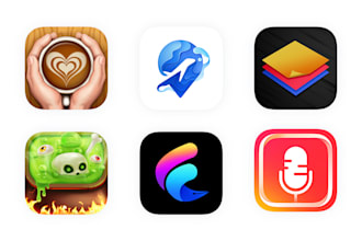 create 3d or flat app icon