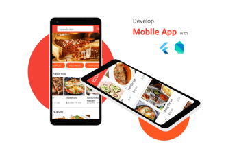 develop mobile app android ios with flutter