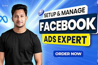 setup and manage facebook ads, conversion with fb pixel