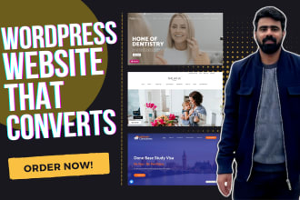 design, revamp, build and create wordpress website