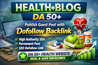 do guest post on health and fitness blog