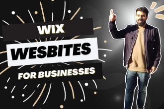 design and develop customized business wix website