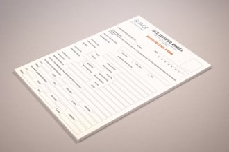 design registration form for you