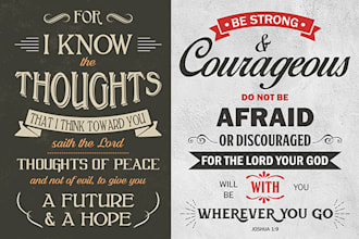 design eye catching typography poster