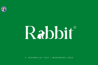 design a modern wordmark or logotype