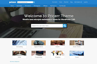 create a complete responsive wordpress website