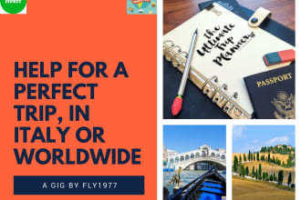 help you in the organization of a perfect trip