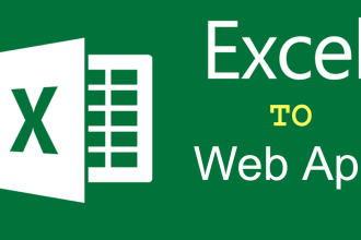 help you to convert excel sheet to web app or desktop app