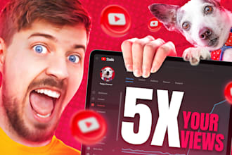 design top quality youtube thumbnail in 3 hours