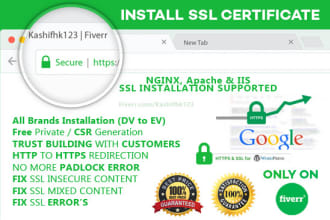 install ssl https certificate in your website or webserver