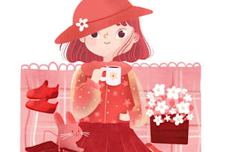 drawing cute kawaii illustration