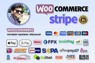 integrate stripe payment gateway with woocommerce