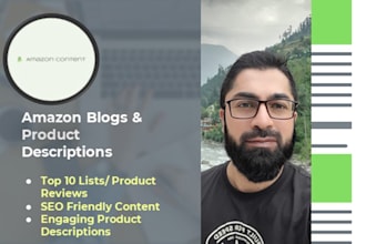 write amazon product descriptions