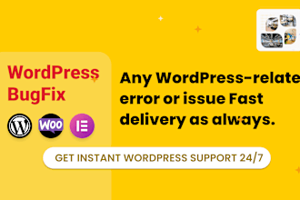 fix wordpress error in one hour