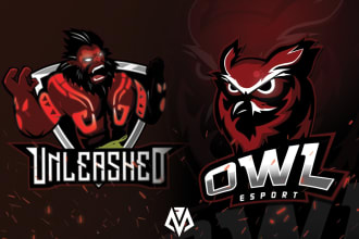 design esport logo for kick, gaming, esport team, youtube, twitch