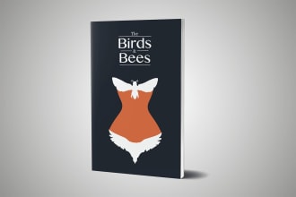 illustrate a professional book cover for you